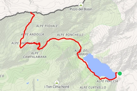 Escursione Passo Andolla