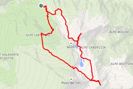 Escursione Mottone e Trivera