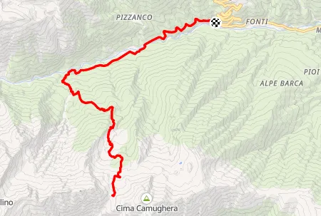 Mappa Passo d’Arnigo