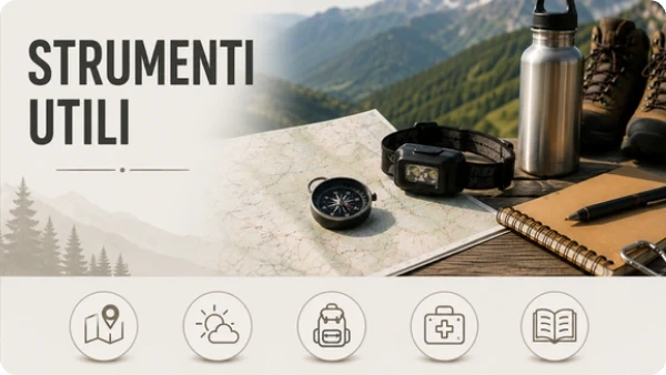 strumenti utili trekking